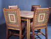 geometric table & chairs